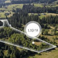 Земельна ділянка у селі Яблуниця 1.19 га Яремче