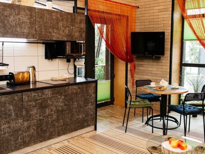 Апартаменти "LOFT" з терасою для відпочинку подобово.