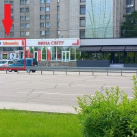 Здам магазин 206 м2 на Набережній перемоги Червона лінія Днепр
