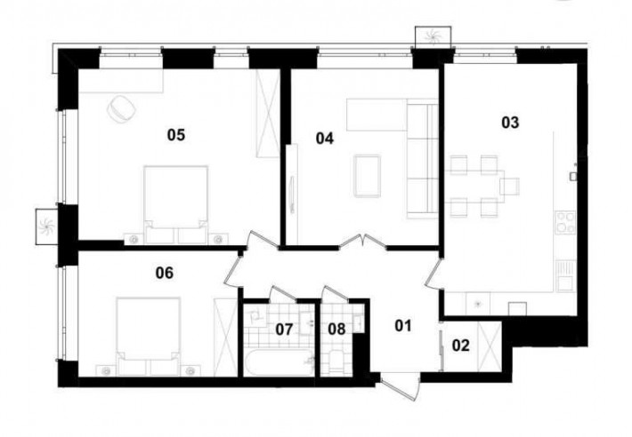 Остання готова 3-кімнатна квартира в ЖК «OneHouse» (Вишневе) - фото 1