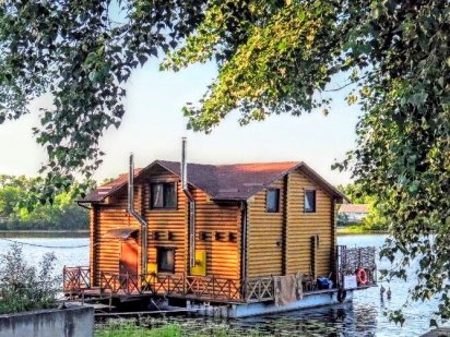 #342 Здаю будинок на воді з банею на Оболоні Київ