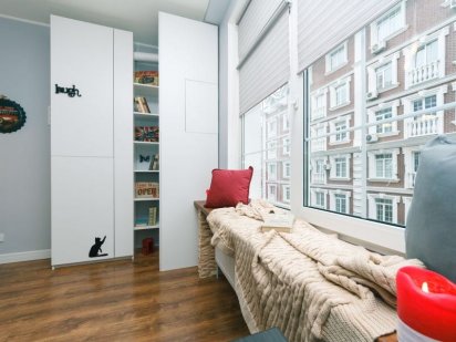 Дизайн у стилі ЛОФТ. ЖК Британський Квартал. Подобова оренда Київ Киев