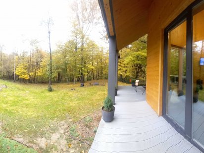 Лісовий ЕКО-будинок з Сауною на дровах подобово Брюховичі, відпочинку Львов