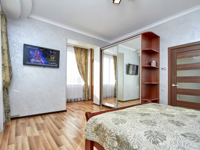 Однокімнатна вид на гори, клімат-контроль, Бандери,35 центр Трускавец