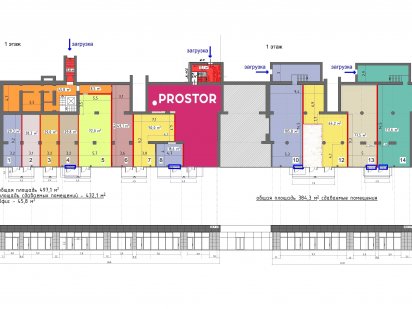 Оренда приміщень від 20кв.м., м.Запоріжжя, пр.Соборний 148