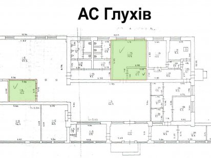 Оренда приміщень на автостанції Глухів по ціні від 260 грн./кв.м Глухов