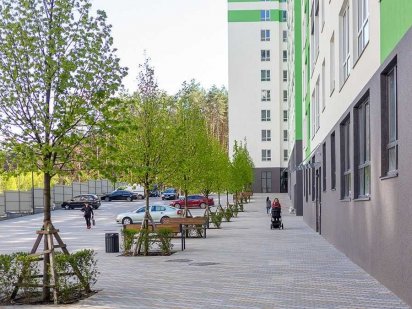 Оренда 41,2 м2 ЖК Сіті Парк своє Опалення, Перший поверх Ирпень