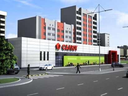 Здається в оренду  торгове приміщення в  супермаркеті "Салют" м. Луцьк Луцк