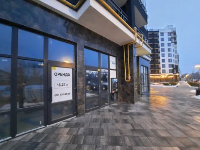 Оренда 18м2 біля Спорт Сіті на Достоєвського Ірпінь
