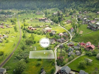 Земельна ділянка в с. Татарів 0.12 га Яремче