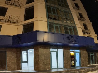 Новое  , фасадное помещение на 16 Фонтана  /Aquamarine,  52 м Одеса