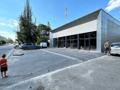 фасад на Паустовского под Пекарню/доставку/магазин Одеса