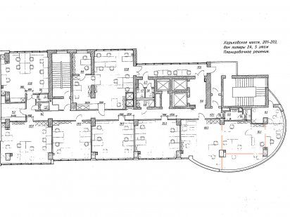 Оренда офісу в БЦ 426 м2 або частинами, вул. Харківське Шосе 201-203 Київ