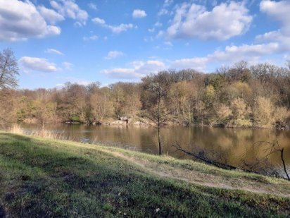 Земля с видом на річку 12 сот Белая Церковь