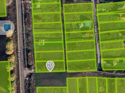 Ділянка  14 соток для будівництва неподалік житлової вулиці