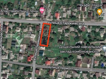 Центр, район міськради, кутовий фасад під комерцію. Бориспіль