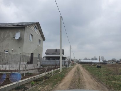 Фасад 40 метрів 8 соток район Дубечанський Бориспіль