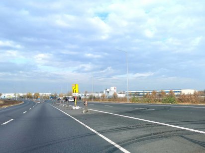 2-15 ГА Землі промисловості Бровари - Фасад окружної з Ж/Д колією Бровари