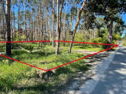 Без% Фото соотв 0,1га для строительства Ирпень ул.Лугова Бучанский р-н Ирпень