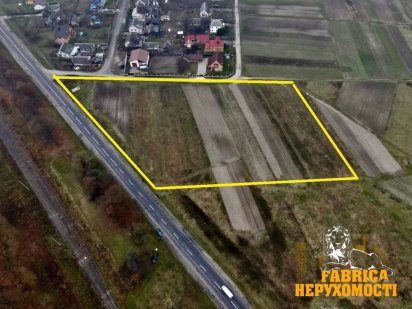 Продаж комерційної фасадної ділянки 1,28га Луцк