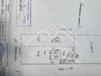 Продаж ділянки 18.5 соток з будинком 57 кв.м. с. Надія/Радгоспное Кривий Ріг