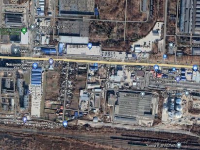 50 сот фасад біля Епіцентру в Білій Церкві Біла Церква