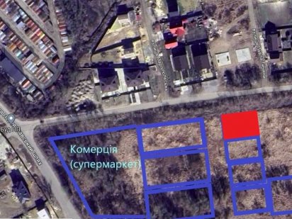 Продаж ділянки 6 сот. Бровари Асфальт, Газ, Ел. по вулиці