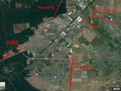 Продаж ділянки(ФАСАД) комерційного призначення, площа 2 Га Бровары