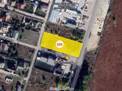 Бориспіль ділянка 25 соток під комерцію  та інше Бориспіль