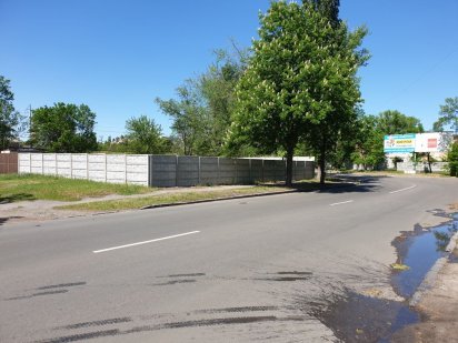 Земельный участок Макаренко 1. Крюков р-н моста Кременчук