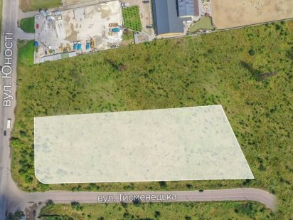 Продаж землі по вул. Юності. Перша лінія Івано-Франківськ