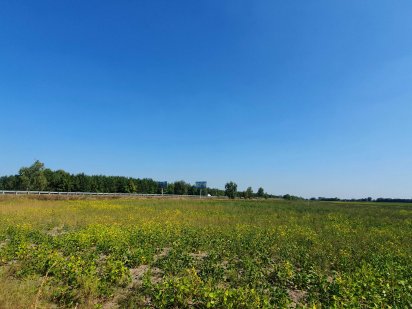 Фасадна ділянка 9 Га по Варшавський трасі