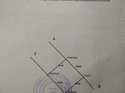 Земельна ділянка 0,1га