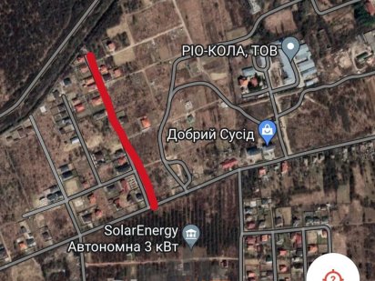 Продається кутова ділянка 15.5 сот