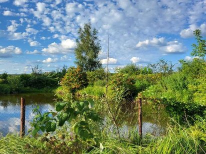 Продаю земельну ділянку з закладеним фундаментом і своїм озером Суми