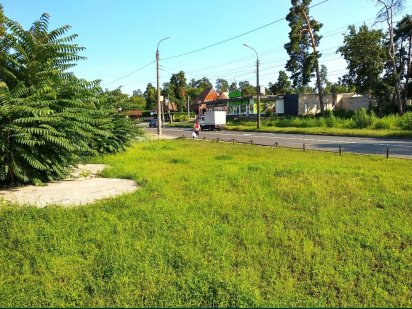 Продам  ділянку р-н Соснівка фасад на  вул. Дахнівська Черкаси