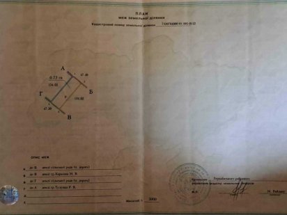 Продаю земельний  пай Черновцы