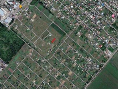 Продаж  земельної  ділянки по  пров. Медовий (р-н Яблуневий) Черкаси