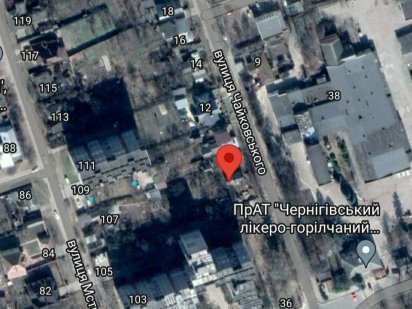 Земельна ділянка для  будинку або для бізнесу (центр) Чернігів