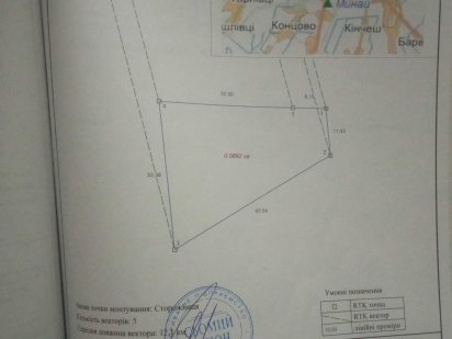 Продам  угловий участок  9 соток горяни кутовий Ужгород