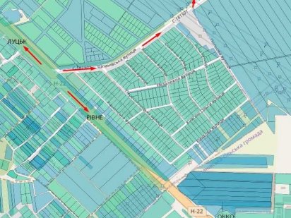 Продам 50 сот. (4х12,5 сот.) Землі житлової та громадської забудови. Рівне