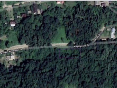 Земельна ділянка Козятинська Чернівці