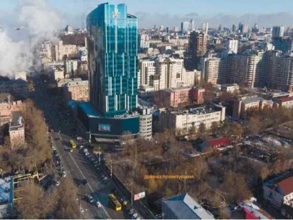 Центр Києва, Льва Толстого вул, ділянка під забудову. Киев