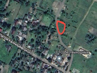 Ділянка під забудову. ОЖБ Житомир