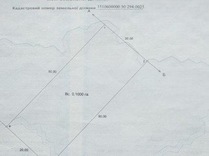 Продам земельный участок ( Знаменка) Кропивницкий