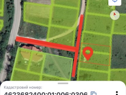 Земельна ділянка / план для будівництва в с.Давидів