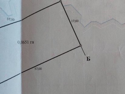 Земельна ділянка 6,5 сот, район Садовий, вул Літня, 12.