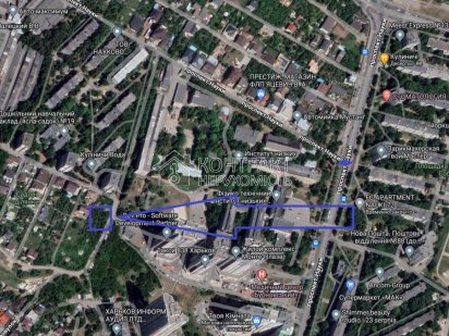 Продам участок под застройку на пр. Науки, ФТИНТ Харків