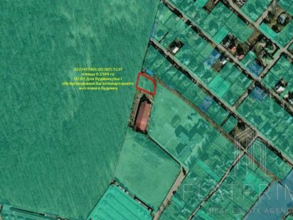 Земельна ділянка площа 0,1594Га,для будівництва,Голосіївський район Київ