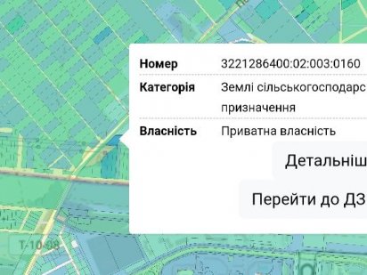 Земля фасад Погребський шлях 100м. від Києва 27 сот